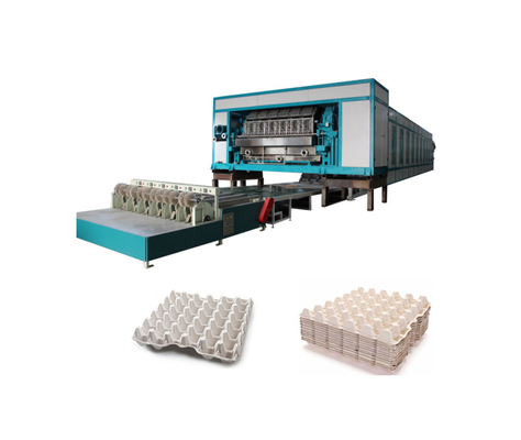 5000-7000pcs/H Mesin Produksi Tray Telur Dengan Multi Drying Line