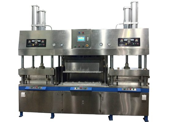 Mesin Cetak Pulp Kontrol PLC Untuk Produksi Kotak Makan Siang Clamshell