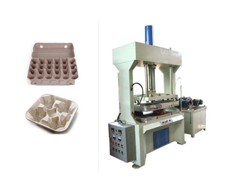 Mesin Press Panas Cetakan Pulp Dengan Suhu Kerja 160 ~ 200 12kw