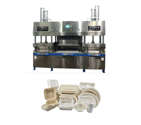 Efisien Clamshell Lunch Box Machine Dengan Sertifikasi CE 3.5KW Daya