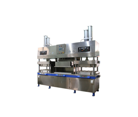 Mesin Pengemas Thermoforming Stainless Steel dengan Sistem Kontrol PLC