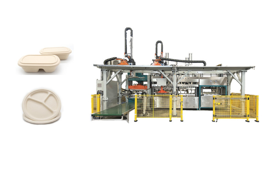 Mesin Produksi Cetakan Pulp Baki Makan Siang Biodegradable