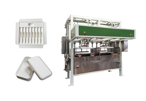 Mesin Paket Pulp Moulding Finery Dengan Lengan Robot Multi Sendi