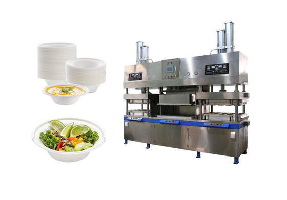 Pulp Moulding Disposable Restaurant Mesin Pengemas Makanan