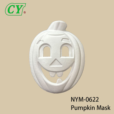 Biodegradable Pulp Molded Billet Mask yang ramah lingkungan Disemprotkan untuk Perayaan Halloween