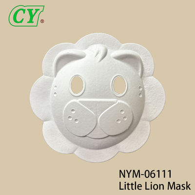 Topeng Hewan Halloween DIY Putih: Basis Cetakan Pulp Ramah Lingkungan untuk Menggambar & Mengecat Semprot Kreatif