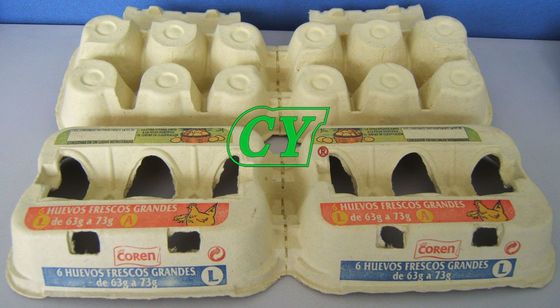 Produk Pulp Kertas Daur Ulang Paper Pulp Egg Tray Untuk Memegang Telur